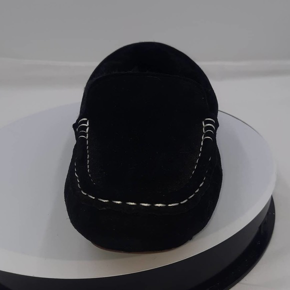 READ LAMO Callie Black Suede Faux Fur lining footbed *** LEFT MOC ONLY AMPUTEE 9 - Picture 8 of 8